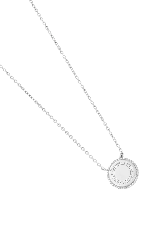 KIRSTIN ASH JEWELLERY KIRSTIN ASH L'AMOUR NECKLACE - STERLING SILVER