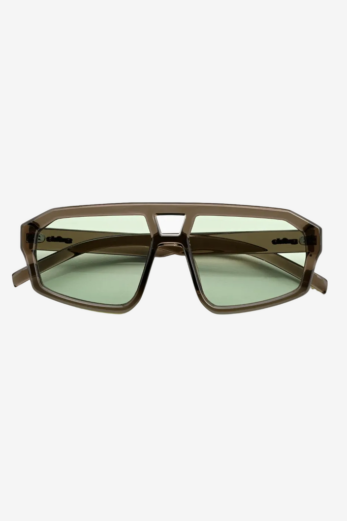 SZADE Lars Sunglasses - Olive (Espresso/Matcha Lens) 1