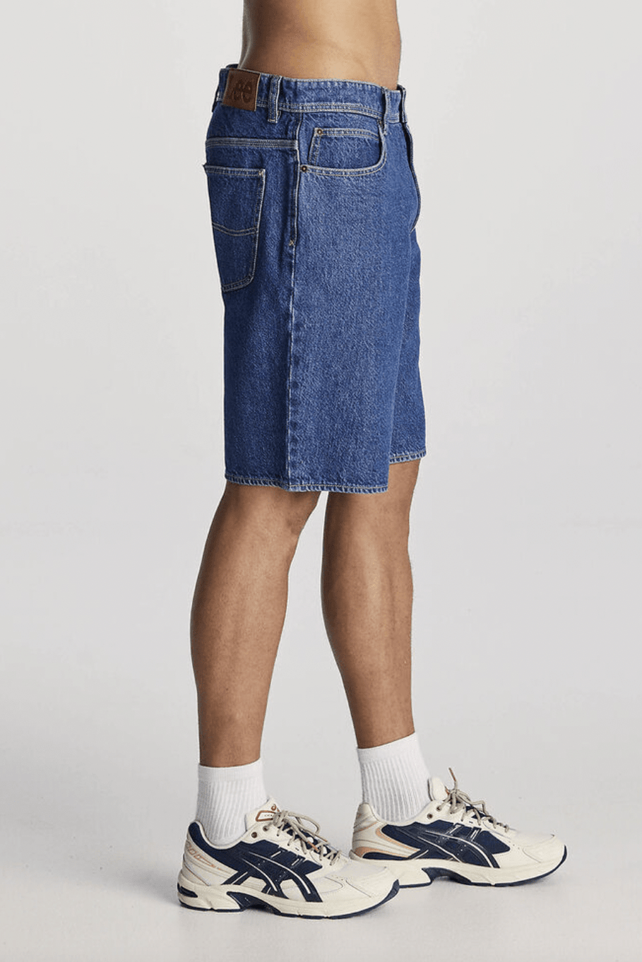 LEE L-FIVE BIGGIE SHORT - STONE BLUE – Pretty Rad Store