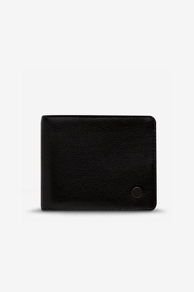 STATUS ANXIETY LEONARD WALLET - BLACK