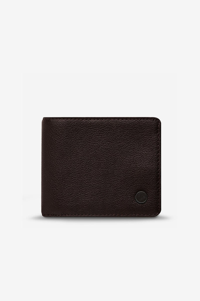 STATUS ANXIETY LEONARD WALLET - CHOCOLATE