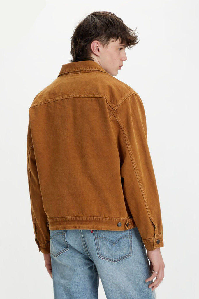 LEVIS JACKET LEVIS SUNRISE TRUCKER - BROWN GARMENT DYE