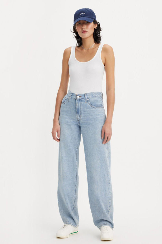 LEVIS LADIES JEANS LEVI'S BAGGY DAD JEANS - MAKE A DIFFERENCE