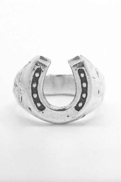 LOX & CHAIN JEWELLERY LOX & CHAIN GOODLUCK RING - SILVER 925