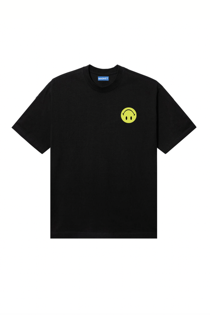 MARKET MENS T-SHIRTS MA®KET SMILEY GRAND SLAM T-SHIRT - BLACK