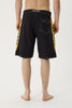 AFENDS Mirror - Surf Related V2 Boardshort 20" - Black