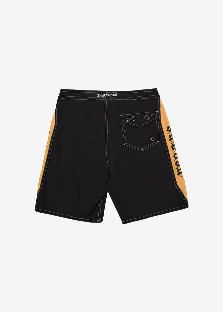 AFENDS Mirror - Surf Related V2 Boardshort 20" - Black