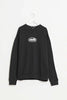 MISFIT APPAREL CREW NECK SWEATERS MISFIT NOISE AT FRANKS CREW - PIGMENT BLACK