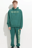 MISFIT APPAREL HOODIES MISFIT GLOBAL ACTS 50-50 HOOD - PIGMENT STORM GREEN