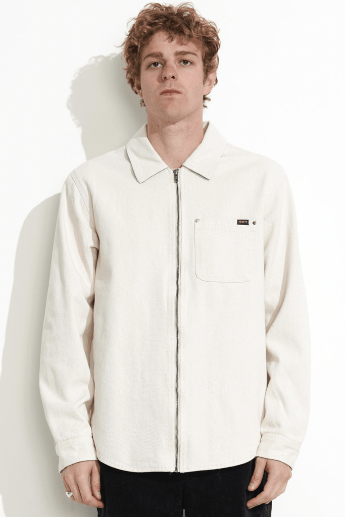 MISFIT APPAREL MENS JACKETS MISFIT MOTOR RIDS OVERSHIRT - NATURAL