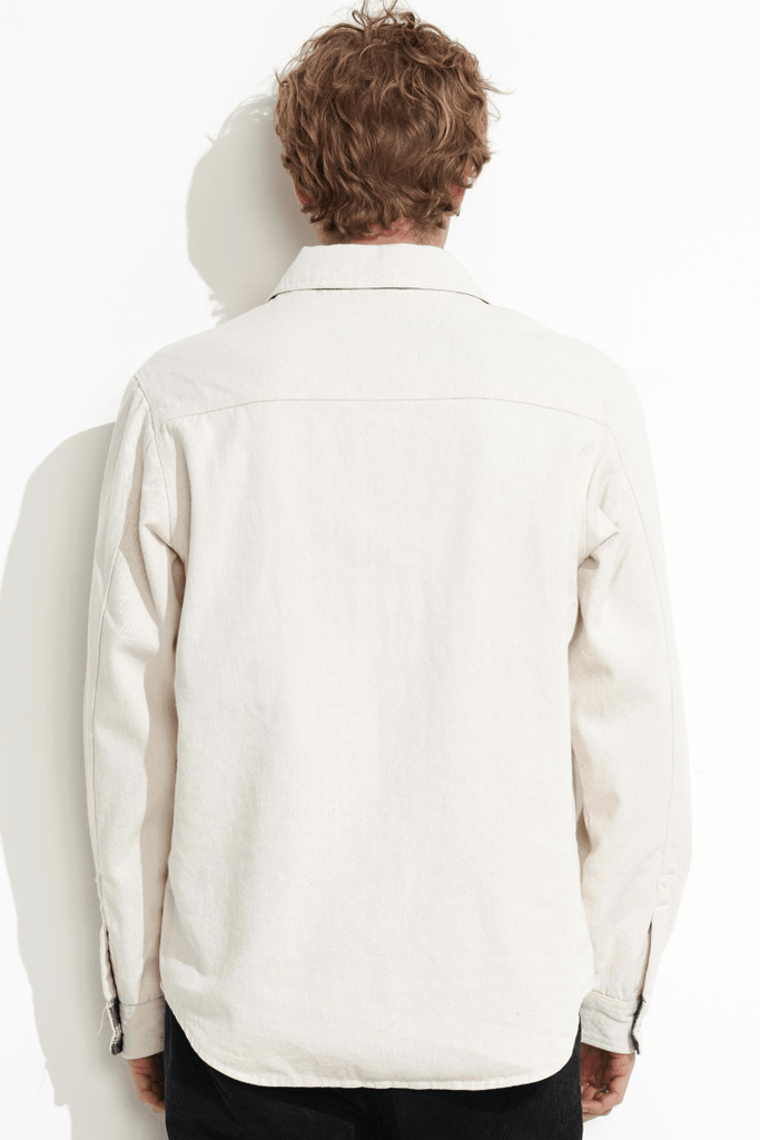 MISFIT APPAREL MENS JACKETS MISFIT MOTOR RIDS OVERSHIRT - NATURAL