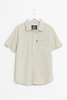 MISFIT APPAREL MENS S/S BUTTON UP SHIRTS MISFIT SUNCUT SS SHIRT - LIGHT ARTICHOKE