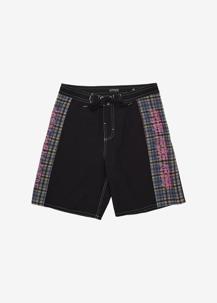 AFENDS Mustang - Surf Related V2 Boardshort 20" - Black
