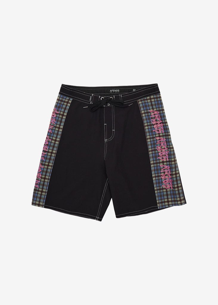 AFENDS Mustang - Surf Related V2 Boardshort 20" - Black