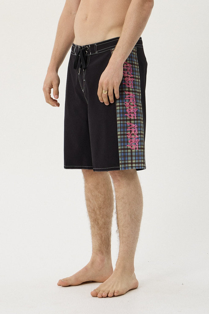 AFENDS Mustang - Surf Related V2 Boardshort 20" - Black