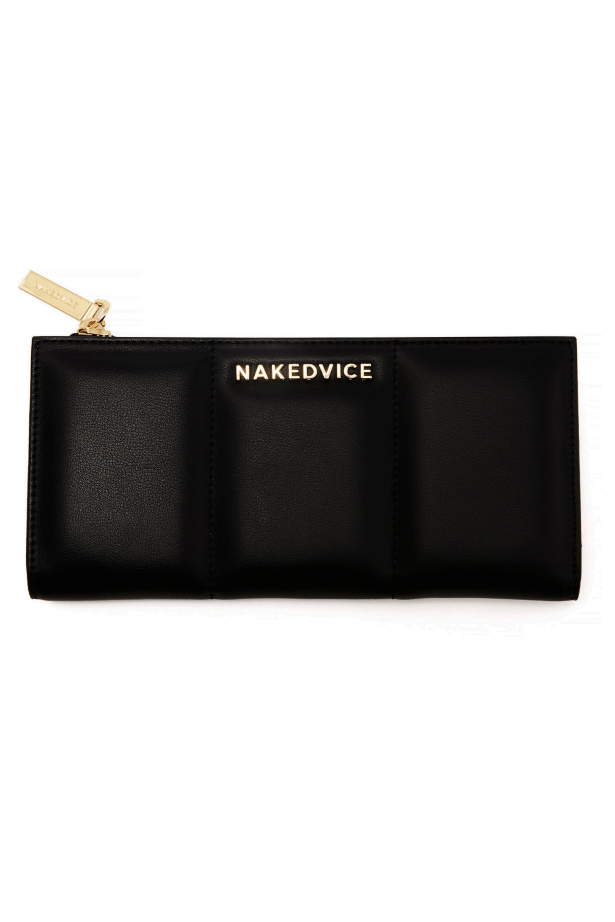 NAKEDVICE LADIES BAGS & WALLETS NAKED VICE THE MILLIE WALLET - BLACK/GOLD