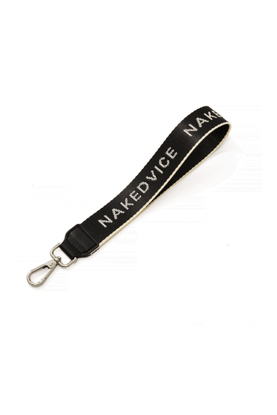 NAKEDVICE LADIES BAGS & WALLETS NAKED VICE THE RUE KEY CHAIN - BLACK