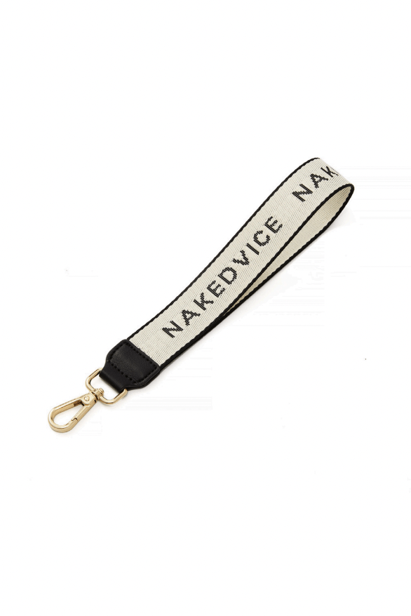NAKEDVICE LADIES BAGS & WALLETS NAKED VICE THE RUE KEY CHAIN - IVORY