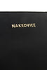 NAKEDVICE LADIES BAGS & WALLETS NAKEDVICE THE JEMIMA BAG - BLACK/GOLD