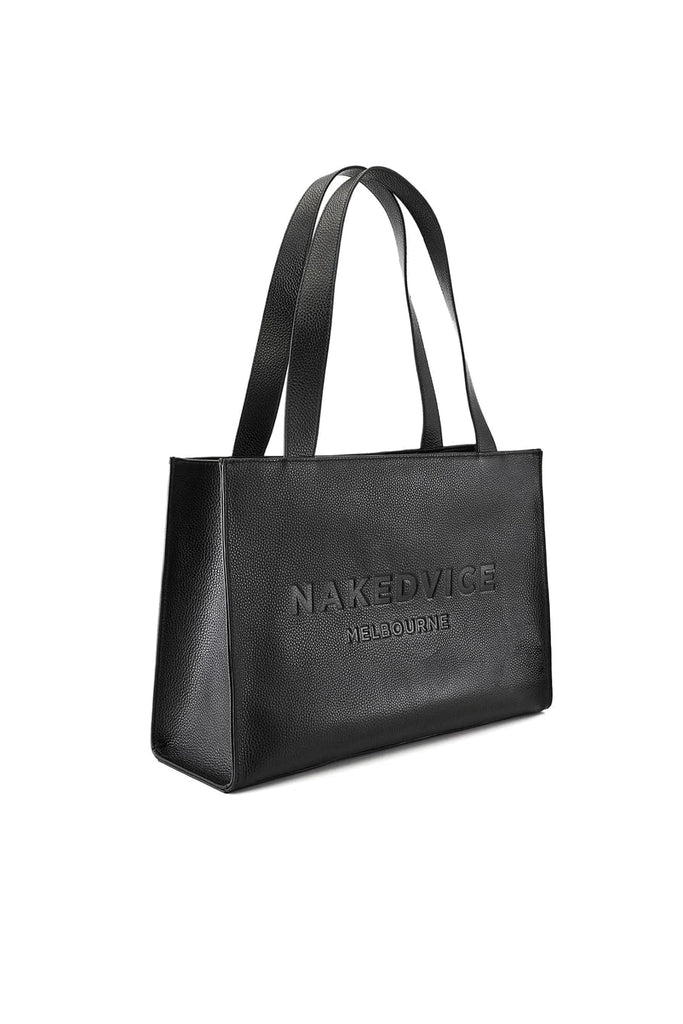 NAKEDVICE LADIES BAGS & WALLETS NAKEDVICE THE JEMIMA EMBOSSED - BLACK