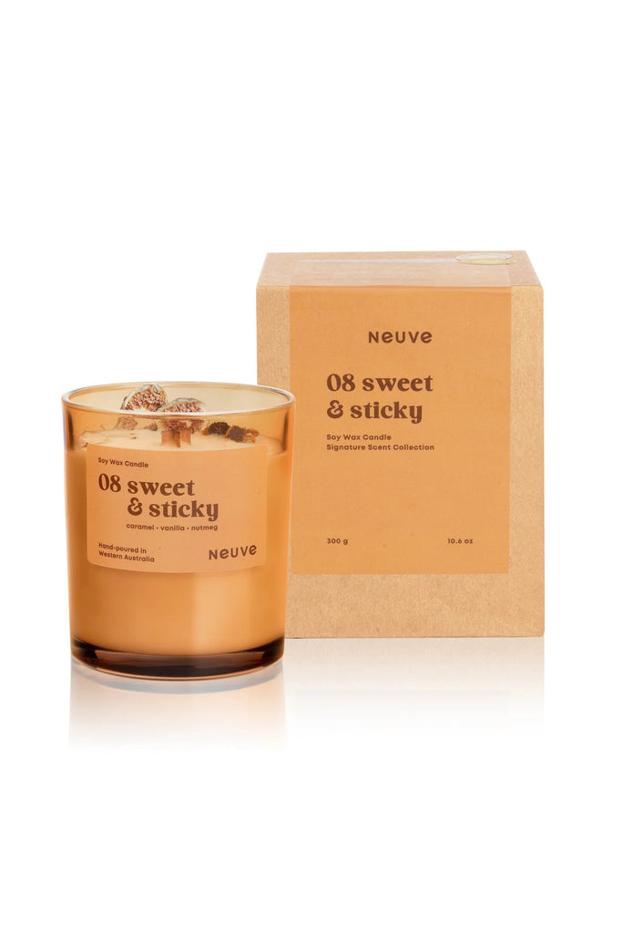 NEUVE CANDLES CANDLES NEUVE CANDLE - SWEET & STICKY *ARRIVING WC 5/2