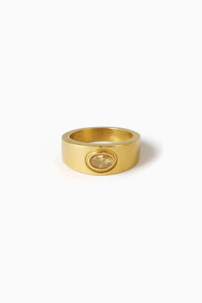 Arms of Eve Neve Gold Ring - Citrine