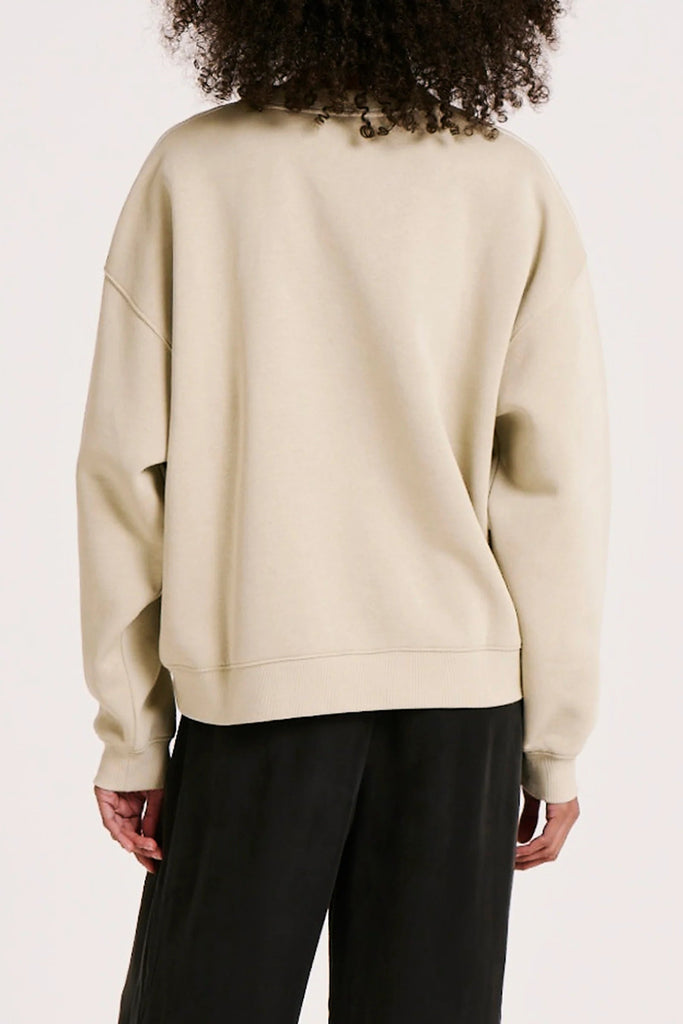 NUDE LUCY LADIES JUMPERS & SWEATERS NUDE LUCY GOYA SWEAT - CUCUMBER