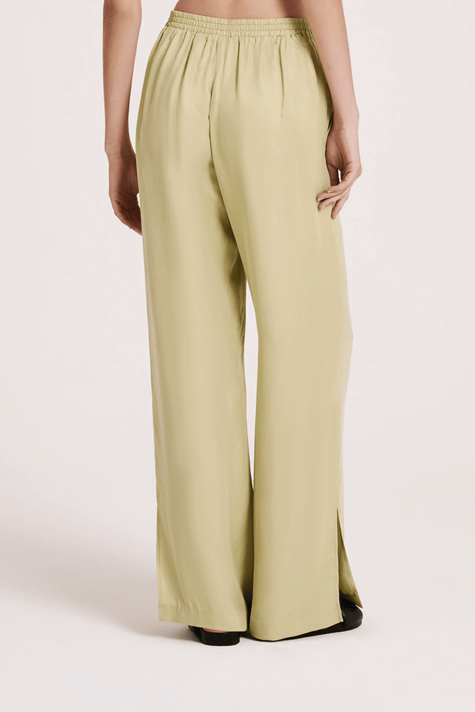 NUDE LUCY LADIES PANTS NUDE LUCY DARA CUPRO PANT - LIME