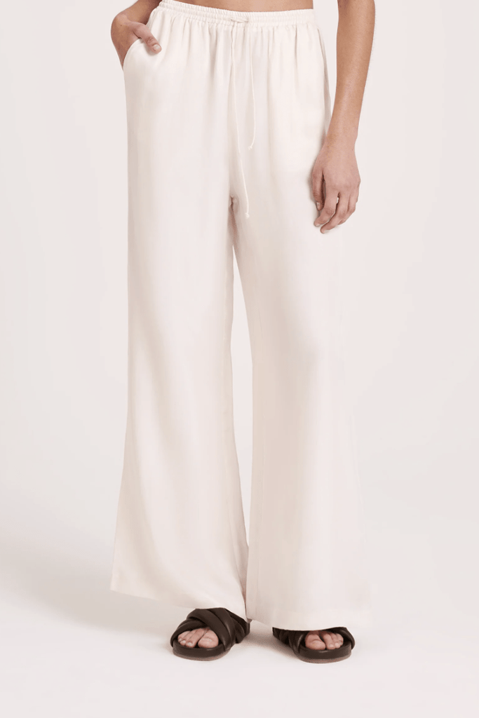 NUDE LUCY LADIES PANTS NUDE LUCY RIKA CUPRO PANT - CLOUD