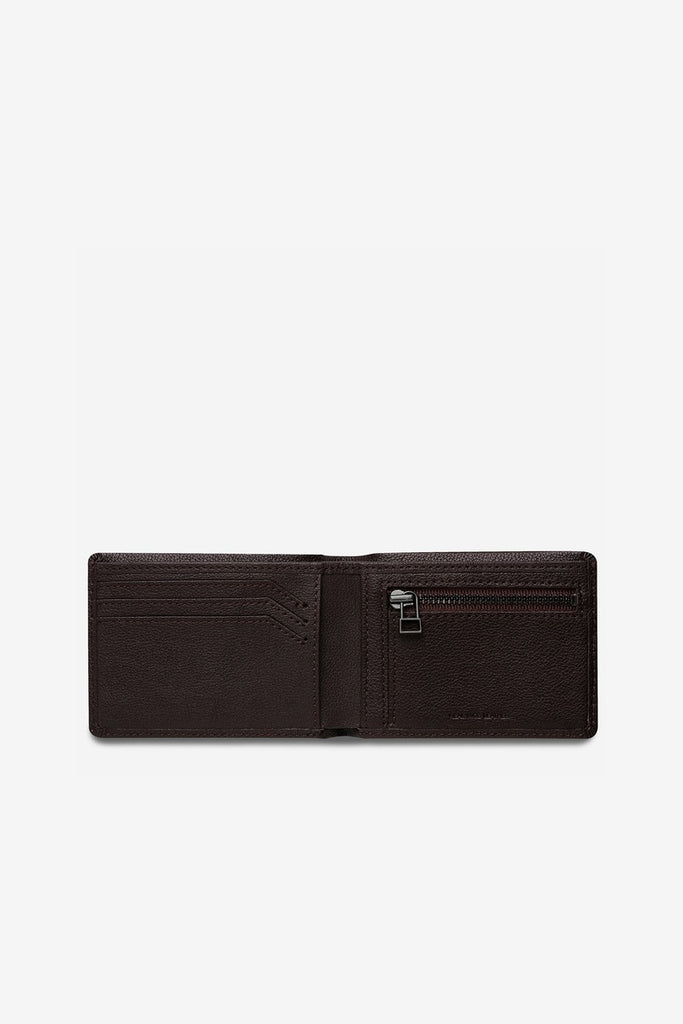 STATUS ANXIETY OTIS WALLET - CHOCOLATE
