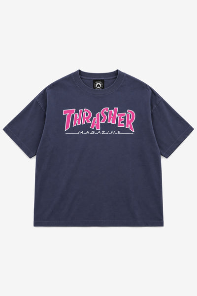 Thrasher Parra Mag Vintage S/S Tee - Navy