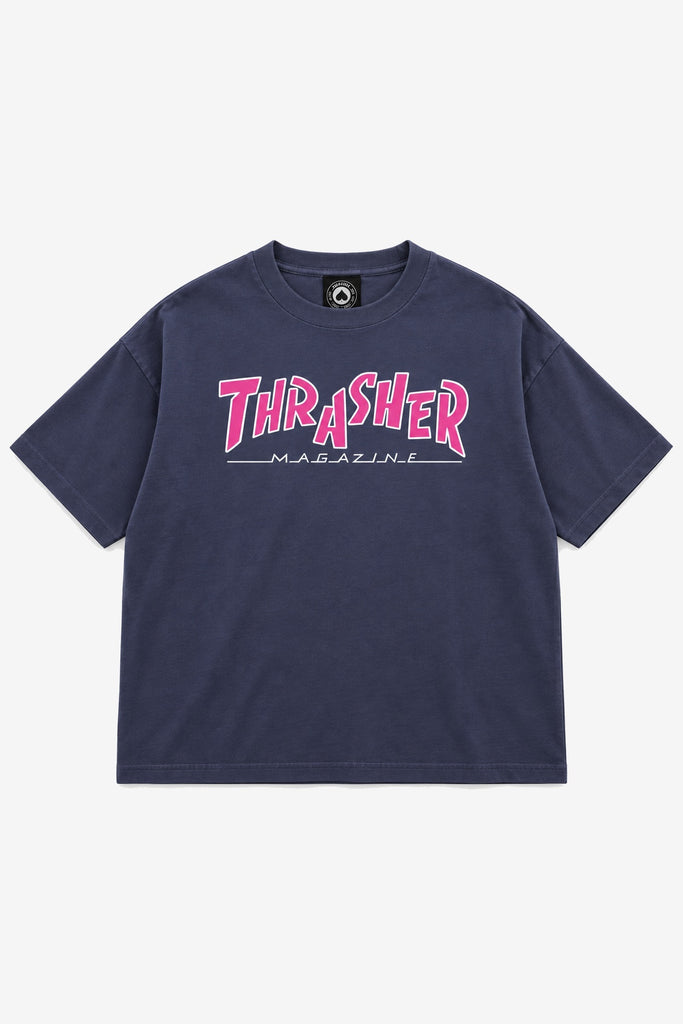 Thrasher Parra Mag Vintage S/S Tee - Navy