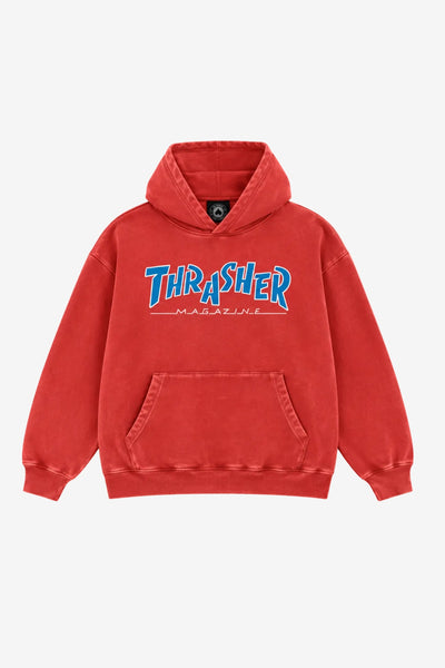 Thrasher Parra Vintage HW Hoodie - Red