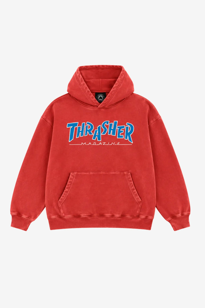 Thrasher Parra Vintage HW Hoodie - Red