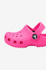 Crocs Toddler Classic Clog - Pink Crush, toe detail
