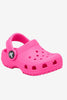 Crocs Toddler Classic Clog - Pink Crush, side view