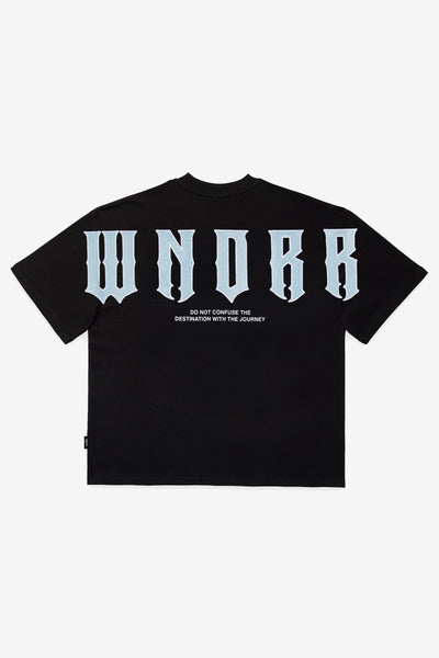 WNDRR Raider Heavy Weight Tee - Black