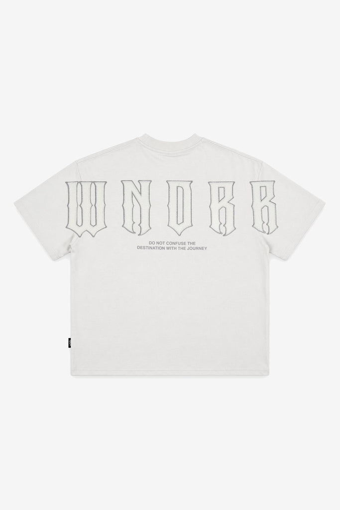 WNDRR Raider Heavy Weight Tee - Oyster