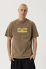 AFENDS Risk - Retro Tee - Vintage Fossil