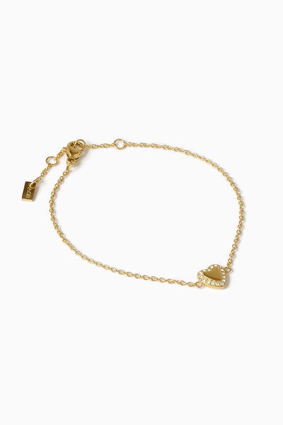Arms of Eve Rosie Heart Bracelet - Gold Plated