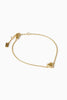 Arms of Eve Rosie Heart Bracelet - Gold Plated