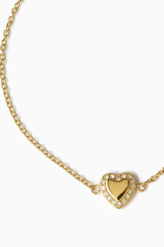 Arms of Eve Rosie Heart Bracelet - Gold Plated