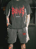 Billy Bones Club Thorn Camo Shorts - Black/Camo detail