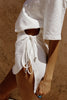 SNDYS DRESSES SNDYS THE LABEL LOLA MINI DRESS - WHITE