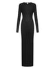 SNDYS DRESSES SNDYS THE LABEL SLOANE MAXI DRESS - BLACK