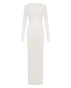 SNDYS DRESSES SNDYS THE LABEL SLOANE MAXI DRESS - WHITE