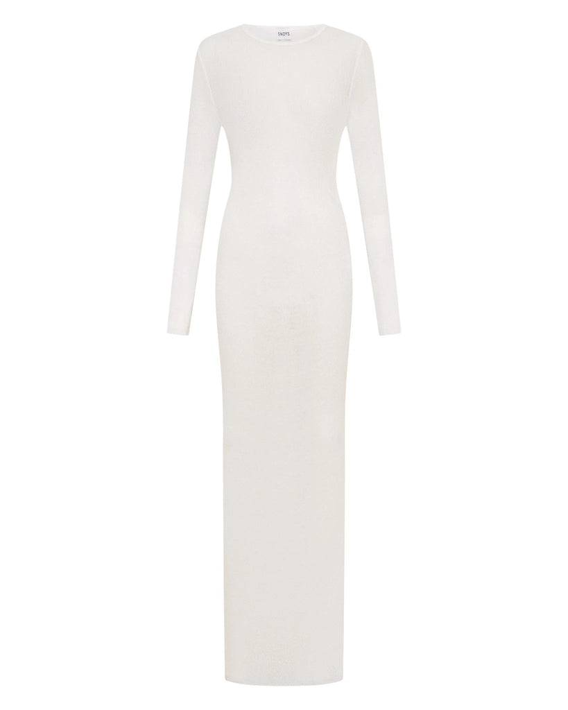 SNDYS DRESSES SNDYS THE LABEL SLOANE MAXI DRESS - WHITE