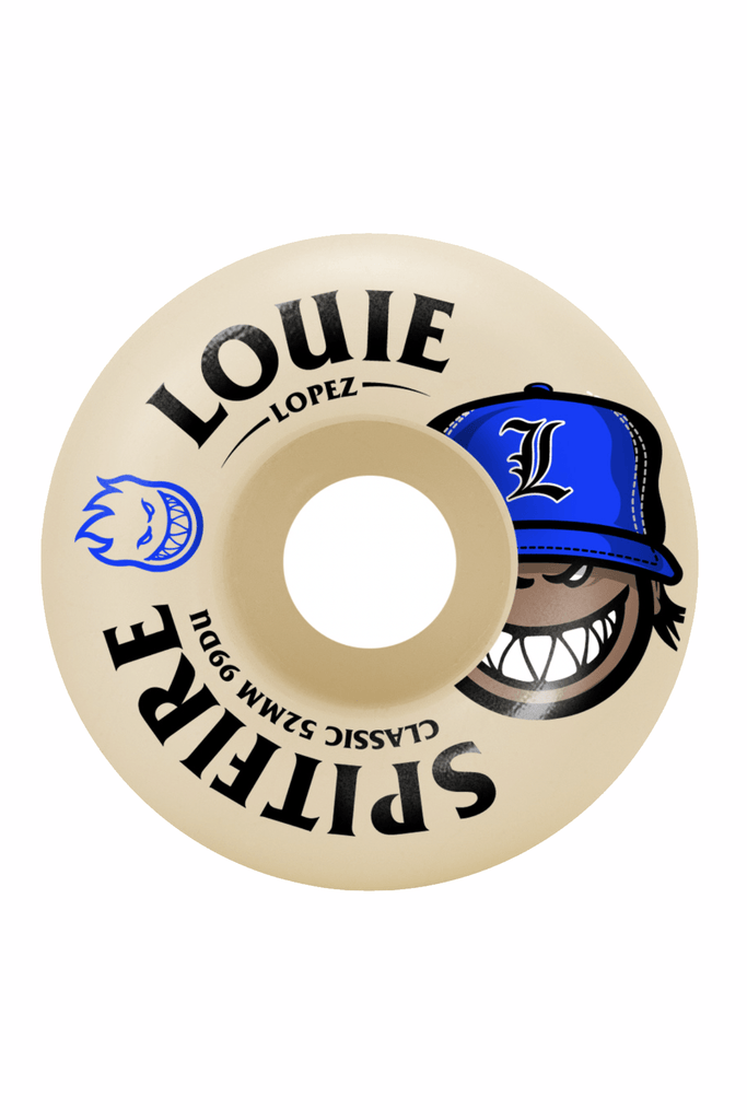 SPITFIRE WHEELS SET OF 4 SPITFIRE WHEEL F4 99D BURN SQUAD LOUIE LOPEZ CLASSIC - 52MM PRO