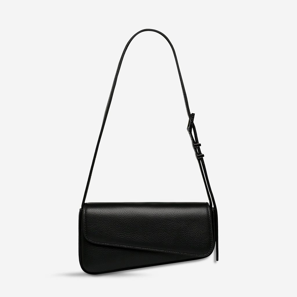 Status Anxiety Overnight Obsession Bag - Black/Brushed Gold