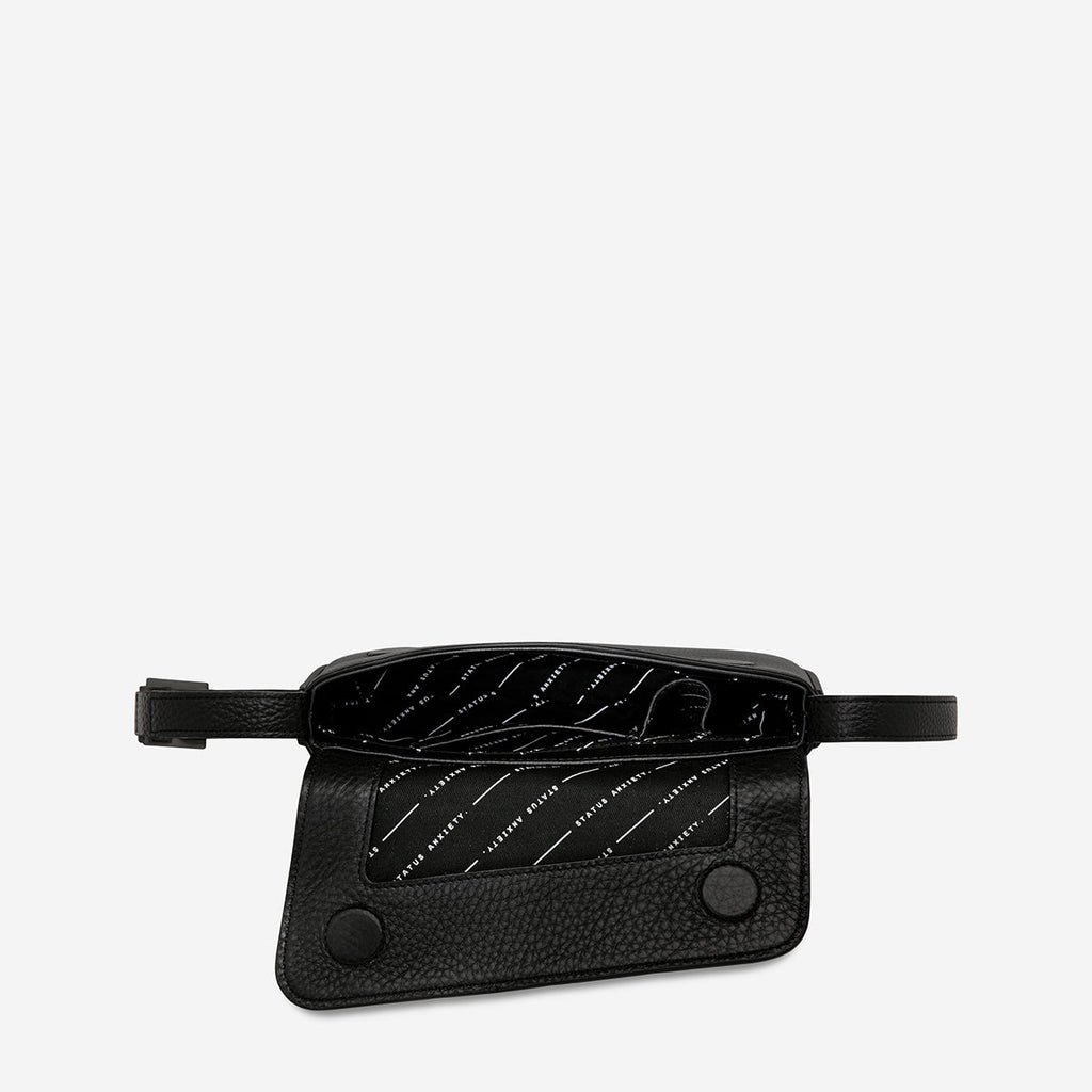 Status Anxiety Overnight Obsession Bag - Black/Brushed Gold